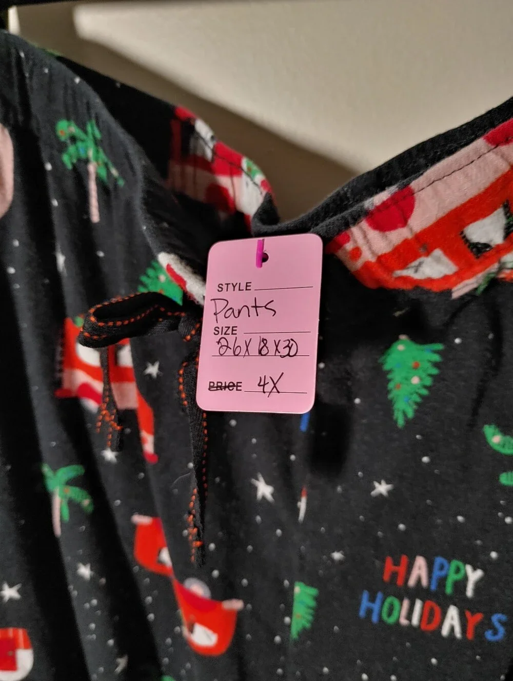Old Navy 4X Adorable Christmas Print Holiday Long Sleeve Pajama Set